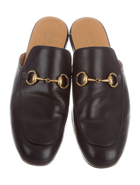 gucci horsebit slippers men|princetown horsebit detailed leather slippers.